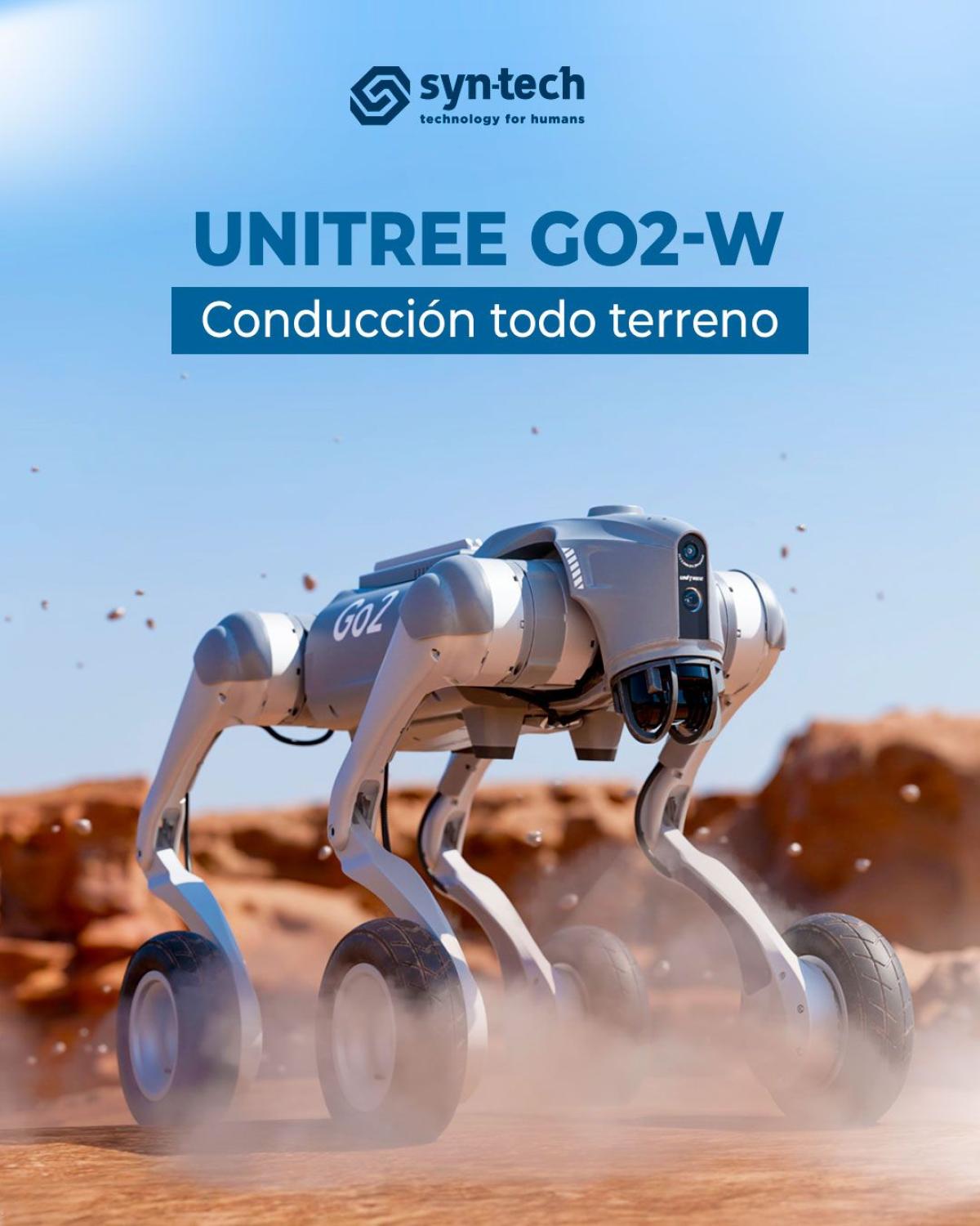 ¡Nueva actualización del Unitree Go2! 